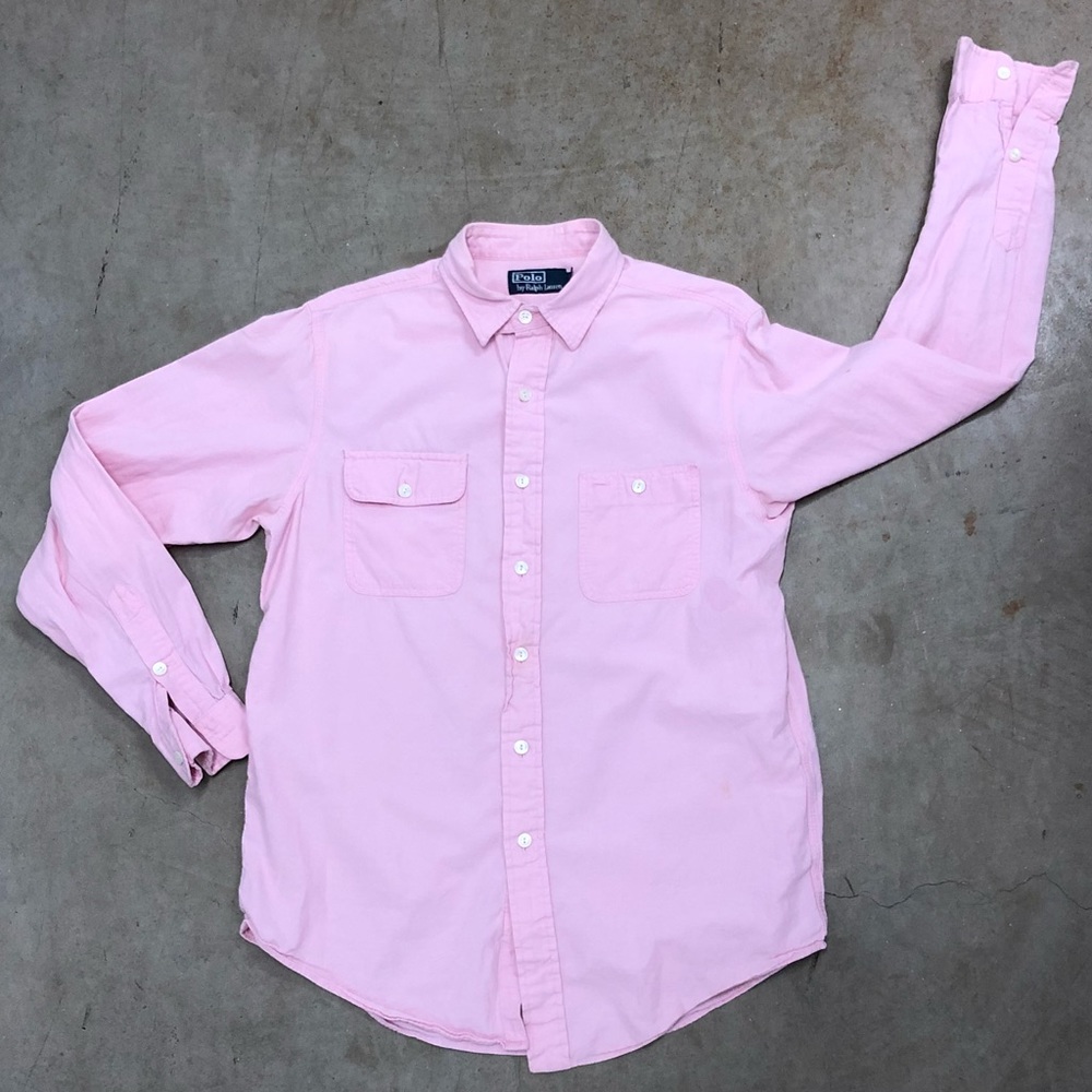 Polo Ralph Lauren Pink Casual Botton Down Shirt
